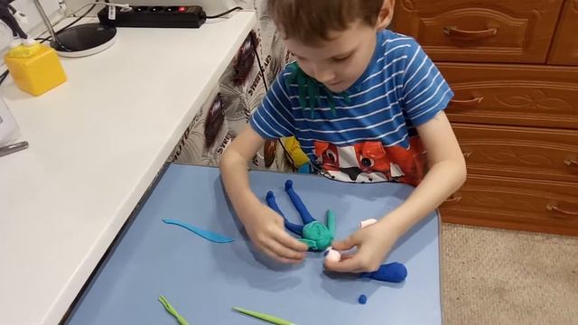 Видеолепка - Балди из китайского пластилина