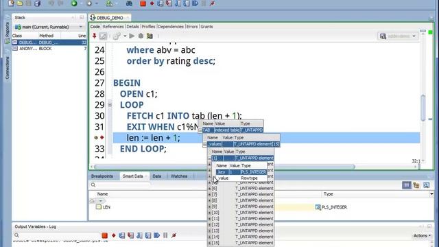 Debugging PL/SQL with Oracle SQL Developer смотреть онлайн
