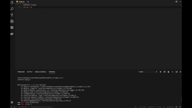 JAVASCRIPT/LET VAR CONST РАЗНИЦА смотреть онлайн