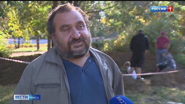 На Ленинской горке в Омске проходят раскопки смотреть онлайн