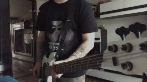 Чёрный обелиск - стена (bass cover)