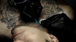 Tattoo on the neck Part # 4 / Забитый папа / theRaketasuspensionteam