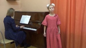 Сютина Мария, Сл. Б.Дворного, муз. Ю.Чичков «Лыжная прогулка»