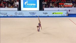 Дина Аверина мяч финал Гран При Москва|Dina Averina ball final Grand prix Moscow