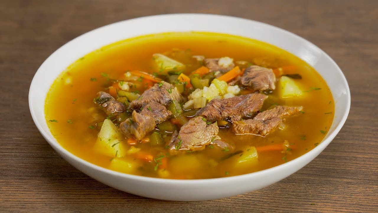 ПОПУЛЯРНЫЕ СУПЫ С ГОВЯДИНОЙ - вкусные, наваристые и сытные.