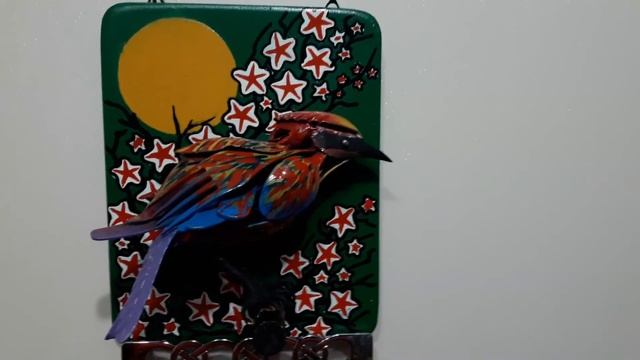 Настенное панно "Тропическая птичка" смотреть онлайн