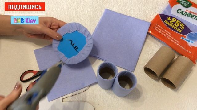ОРГАНАЙЗЕР СВОИМИ РУКАМИ для КАНЦЕЛЯРИИ из втулок от туалетной бумаги. DIY кролик, заяц