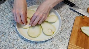 Запеченные груши//Потрясающе вкусно как закуска и как десерт!