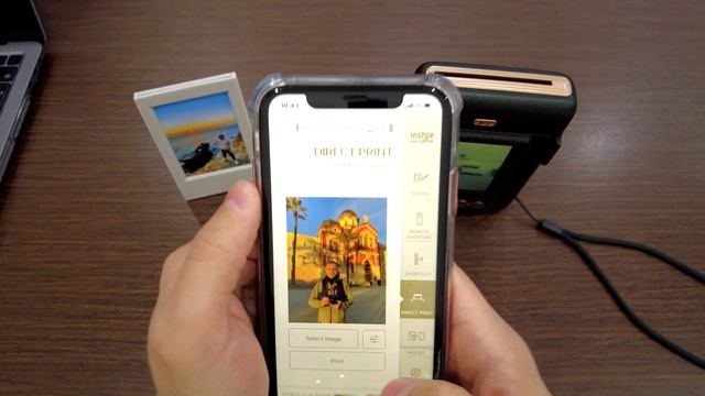 Печать фото с телефона сразу в Instax смотреть онлайн