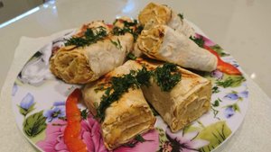 Простая Бюджетная Закуска из Лаваша и Гороха, Пальчики Оближешь