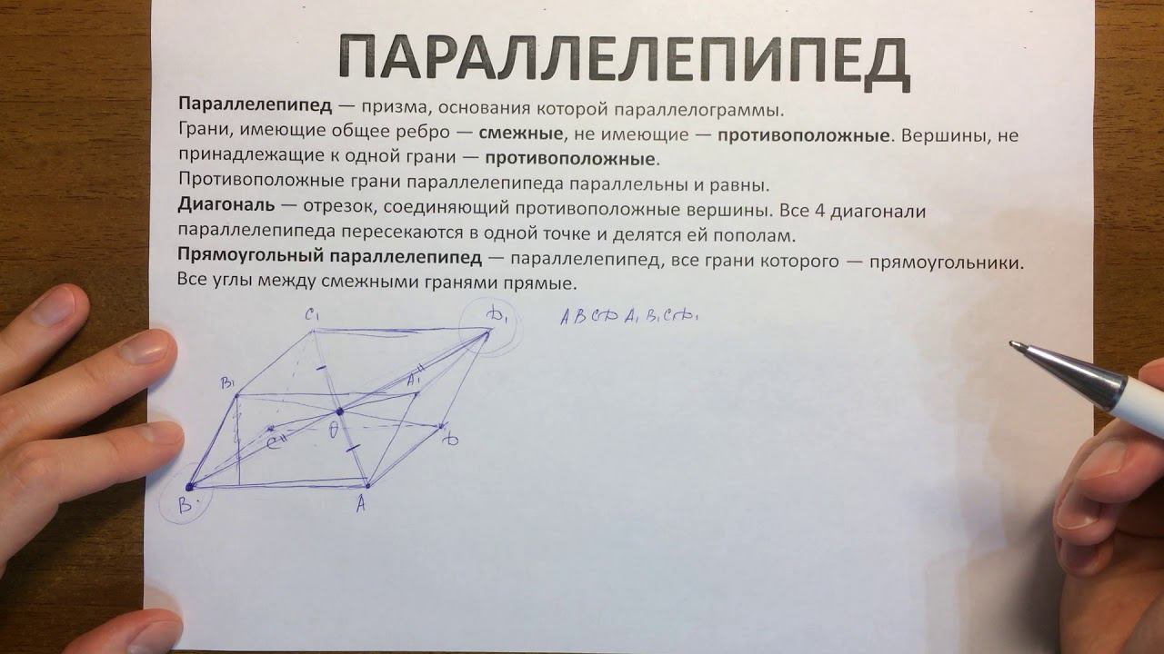 Параллелепипед