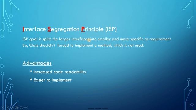 Interface Segregation Principle [SOLID (ISP) ] - Tamil смотреть онлайн