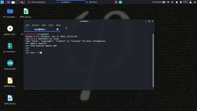 ENCRYPTING WITH PYTHON | HASH FUNCTION