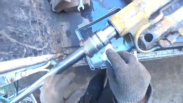Ремонт цилиндра выдвижения стрелы КМУ. SHIN MEIWA / UNIC /TADANO / NANSEI / MAEDA. Манипулятор