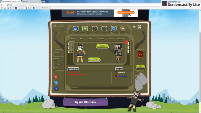 Free Browser FPS Game