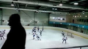 Хоккей .Разминка перед важным боем.