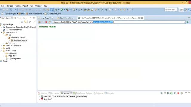 Servlet doGet Vs doPost смотреть онлайн