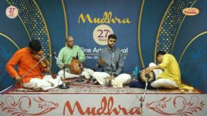 Aditya Madhavan(Vocal) – Mudhra’s 27th Fine Arts Festival