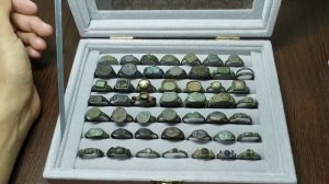 БОКС ДЛЯ ХРАНЕНИЯ КОЛЛЕКЦИИ ПЕРСТНЕЙ И КОЛЕЦ