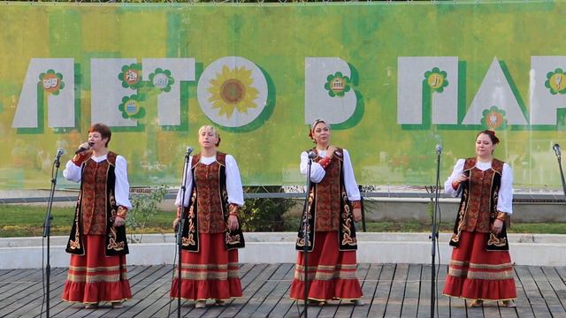 Народный вокальный ансамбль «Багатица» - "На Руси никогда не умолкнут гармони" смотреть онлайн