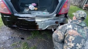Ниссан альмера n16 антикорозийная обработка,начало.часть1