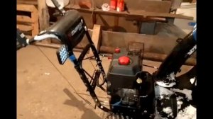 Снегоуборщик Murray(мурай)61900.Работа мотора, выброс снега до 15 метров/мотор Briggs & Stratton 90