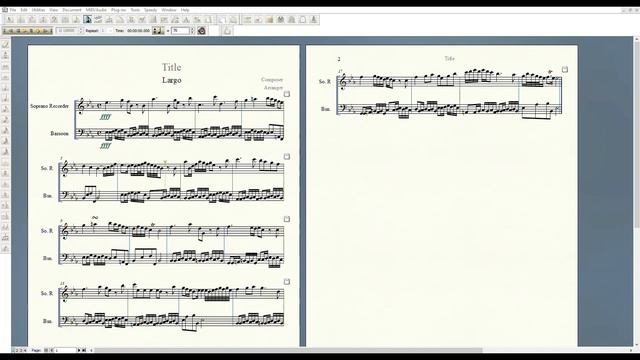 Vivaldi - Concerto for Recorder, Oboe, Violin, Bassoon, and B. C. in G minor, RV 105 смотреть онлайн