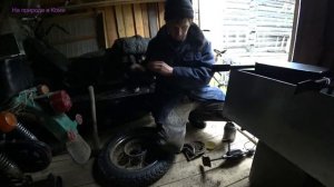 Ремонт. Меняю тормозные накладки. Будни Олега.