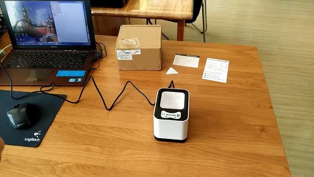 Weirong WR-V5 Тестирование сканера штрих-кода. смотреть онлайн