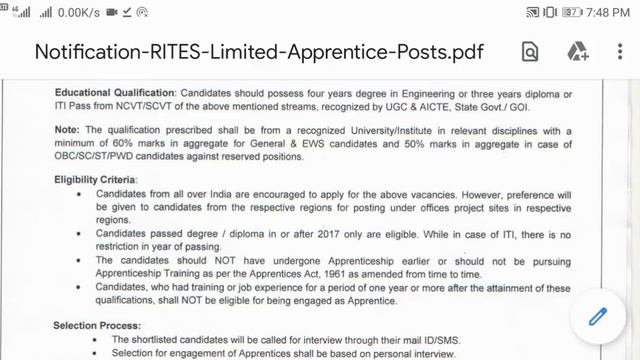 rites recruitment 2020|Apply Online|Last Date|Eligibility Criteria |Salary|No Fees| Latest jobs 202