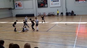 Мини-футбол. Детская Нижневартовская футбольная лига. Матч Стрежевой 2:8 СШОР Самотлор