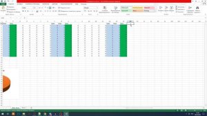 Практическая по ТЦО. Успеваемость класса в эксель.