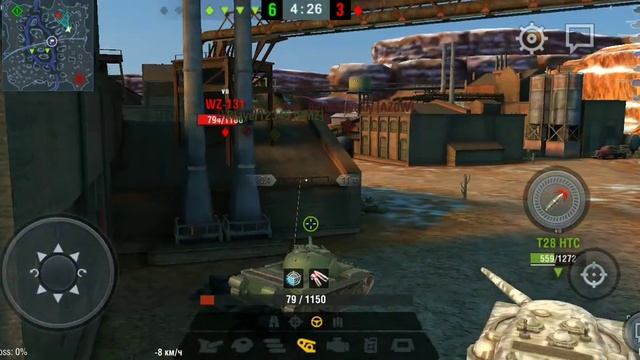 Обзор и обкатка WZ-132 в рандоме WoT Blitz