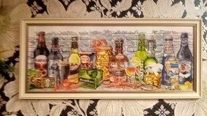 Рукоделие. Вышивка крестиком.