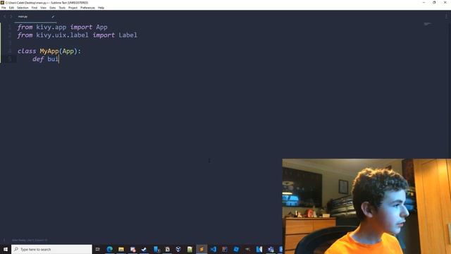 How to Make Mobile Apps With Python - Kivy Tutorial #1