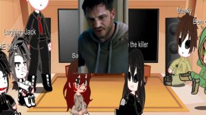 creepypasta react to venom!! 🤩🤩🤩🤩🤩