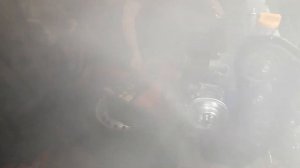 Демонстрация дизельного 341 двигателя.