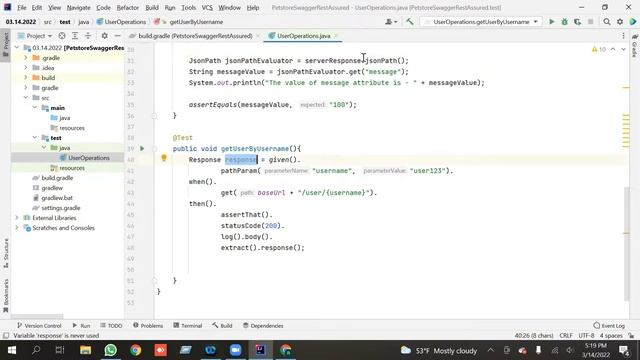 #3 Get User by User Name by Rest Assured Framework in Gradle - REST API Testing and Validation смотреть онлайн