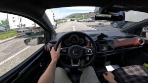 New Volkswagen Up GTI 2022 Test Drive POV | 4K