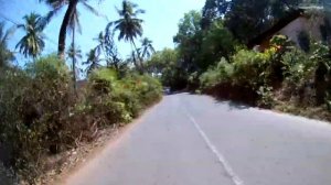 Индия. ГОА. Дорога от Морджим до Мапусы.