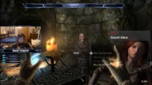 Dolphin plays Skyrim Special Edition part 3 College of Winterhold