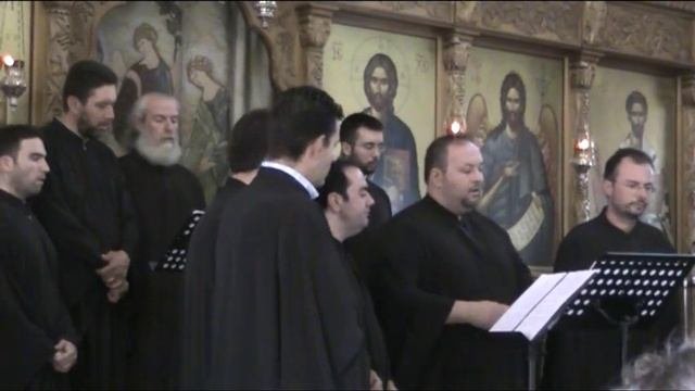 Греческий церковный хор,Preveza . Церковь Святого Константина