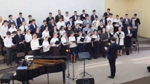 "Да благословит тебя Господь" пение хора. Регентские курсы 2021