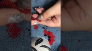 Мак из бисера. Часть 1.