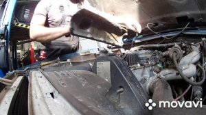 Volvo 940 Замена прокладки клапанной крышки