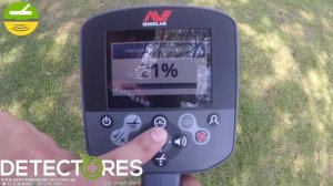 Configuración rápida del CTX 3030 de Minelab