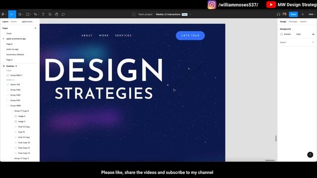 Creative Space Website Design Figma | 3D Web App Design 2022 Trends | Website Design Tutorial