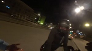 Знакомство с девушками на мото! Тусовщицы катались до последнего на мотоцикле! #Пикап