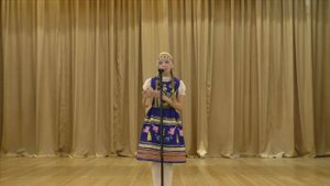 Митрофанова Юлия  a capella Как под наши ворота, РНП  А я чайничала