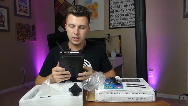 DGNOG R4-Pro | 4-Channel USB Audio Mixer With Built-In Wireless Mic System смотреть онлайн